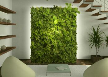 Mur végétal intérieur
