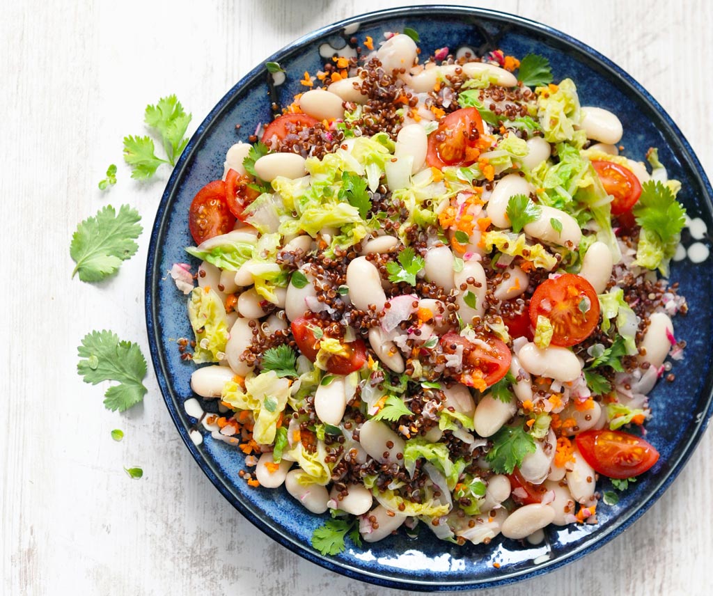 Salade de Haricots Tarbais & quinoa
